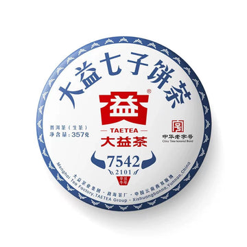 Dayi Pu'er Tea 2021 2101 batches 7542 raw tea