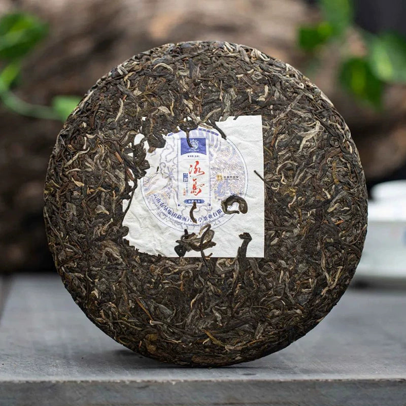 Octagonal Pavilion 2022 Iceland Lanyun Yunnan Tea Pu'er Raw Tea 357g/cake