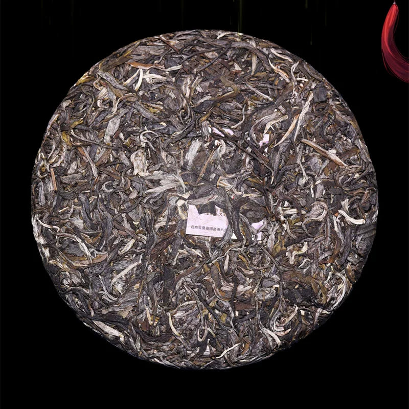 Octagonal Pavilion, Liming Tea Factory, Yunnan, Pu'er Tea, Raw Tea 2021 Grade Round Tea, Banzhang 357g